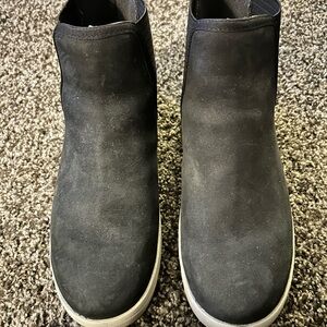 Bogs Black Waterproof Leather Boots